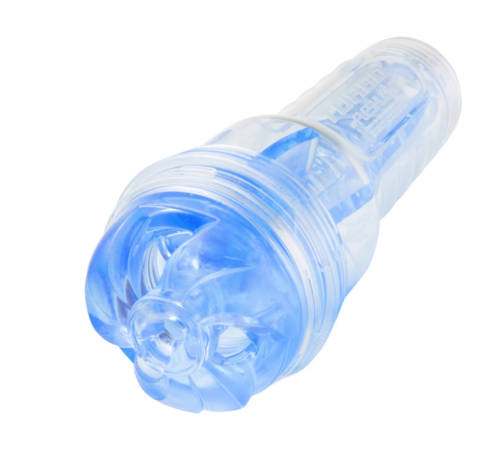 Fleshlight Turbo Thrust Blue Ice Penis Masturbator - Oral Sex Sleeve