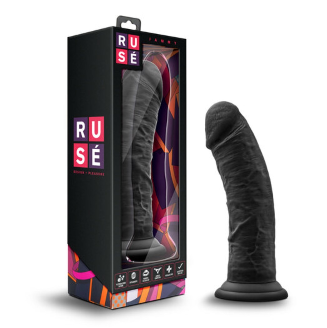 Ruse Jammy Silicone Suction Cup Dildo