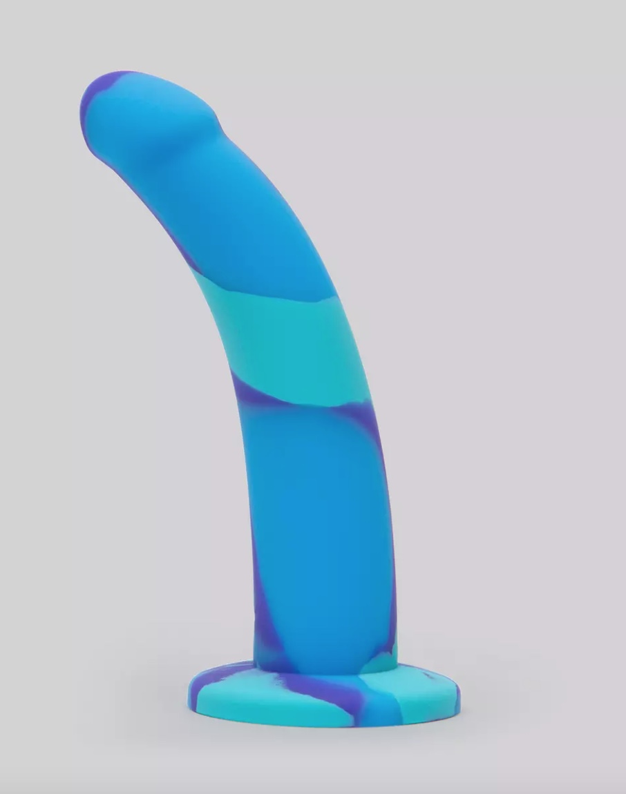 Lovehoney Air and Water Curved Silicone Suction Cup Dildo